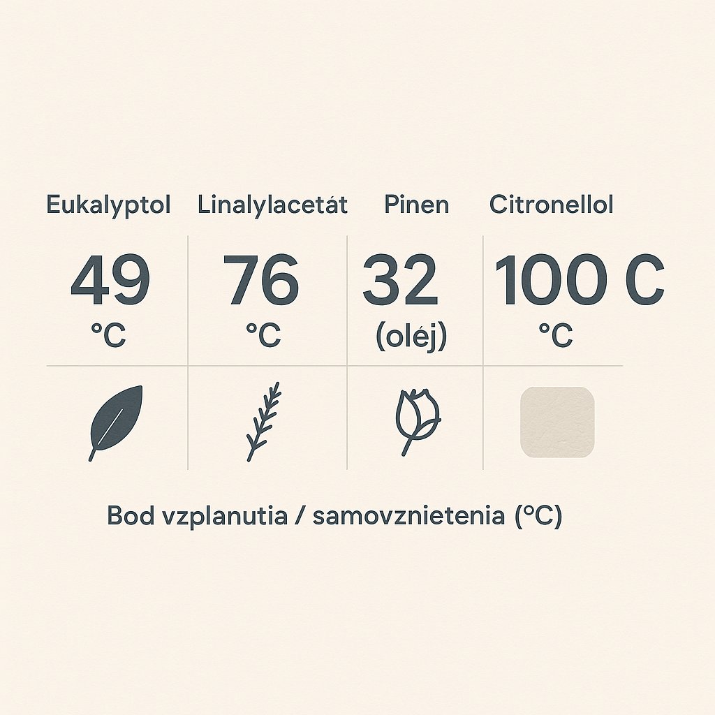 Botanička svijeća sa suhom eukaliptusovom grančicom zalivenom pri fitilju