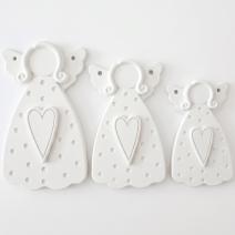 Kreativni set odljeva Uspomena – 3 kom / Bijela